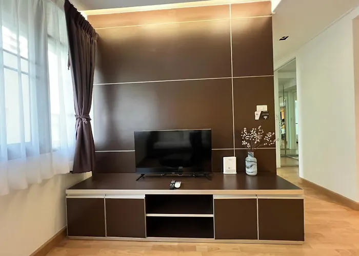ห้องใหญ่ วิวดี กลางเมือง ใกล้บีทีเอส 호텔 방콕