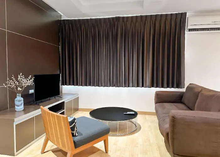 호텔 ห้องใหญ่ วิวดี กลางเมือง ใกล้บีทีเอส 방콕